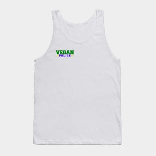 Vegan Police Tank Top